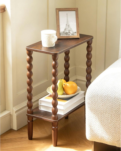 Small narrow end - small, table,